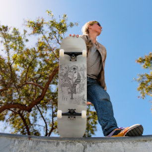 Anciska Utomjordingar, Anubis Mini Skateboard Bräda 18,5 Cm