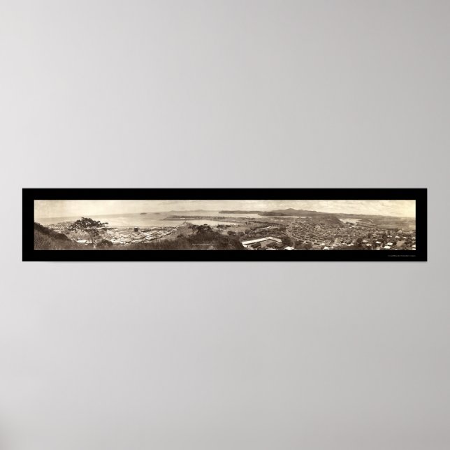 Ancon Amador Panama Photo 1930 Poster (Framsidan)