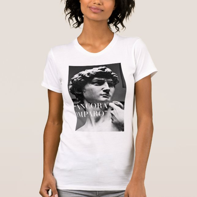 Ancora Imparo T Shirt (Framsida)