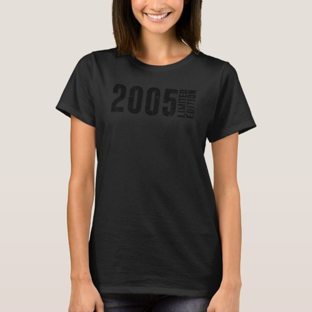 and born in 2005 t shirt (Framsida)