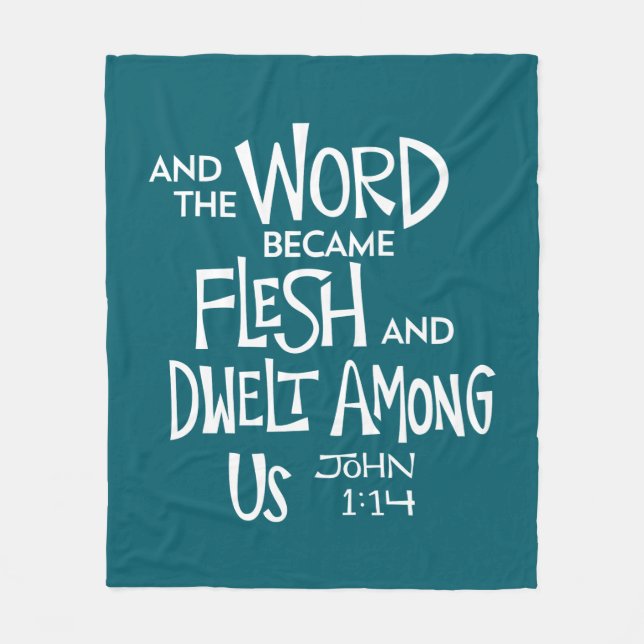And the Word became Flesh 2 Fleecefilt (Framsidan)