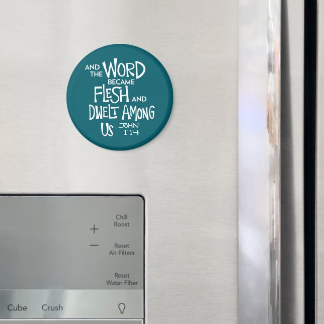 And the Word became Flesh 2 Magnet (In Situ (Fridge))