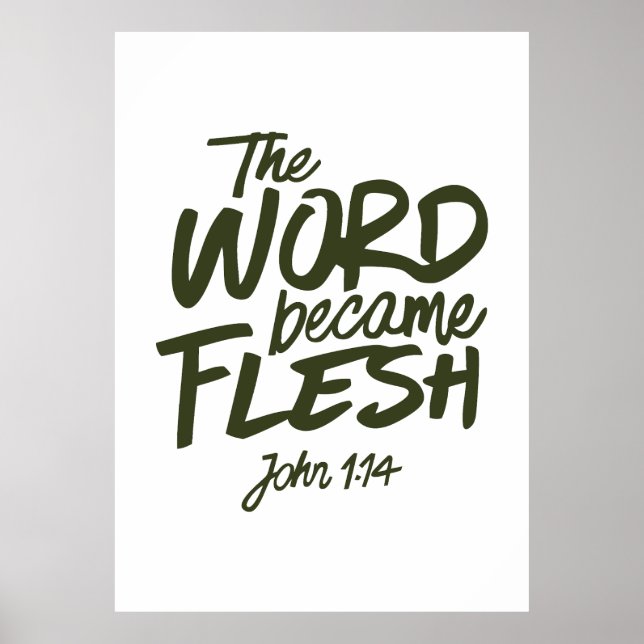 And the Word became Flesh 2 Poster (Framsidan)