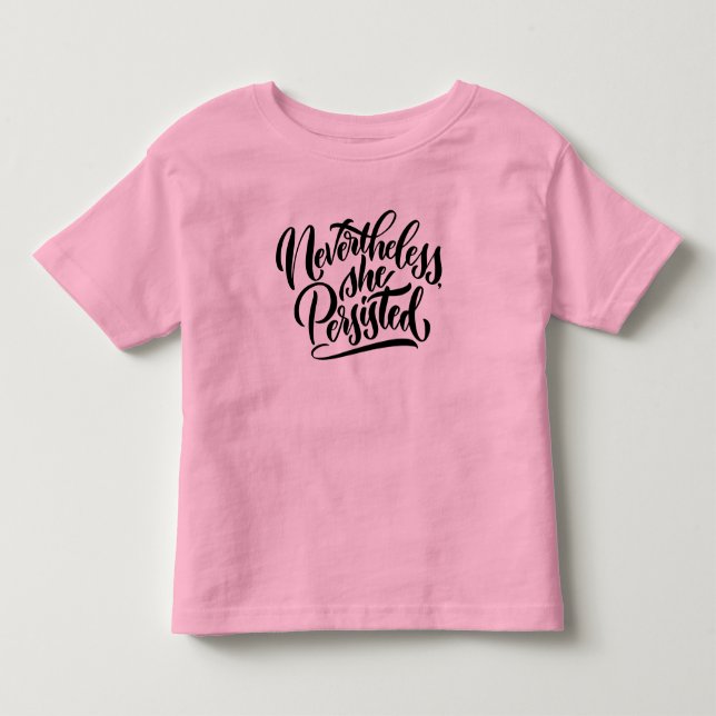 Ändå envisades sig barntröja t shirt (Framsida)