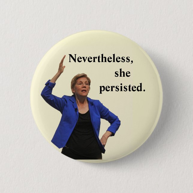 Ändå framhärdade hon knapp (Framsida)