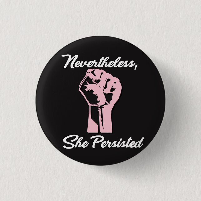 Ändå framhärdade hon protesten motstår knäppas knapp (Framsida)