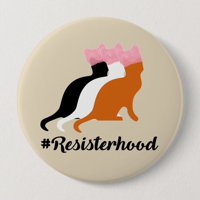 Ändå framhärdade hon Resisterhood knäppas Knapp (Framsida)