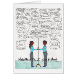 Ändå framhärdade jag hälsningskort