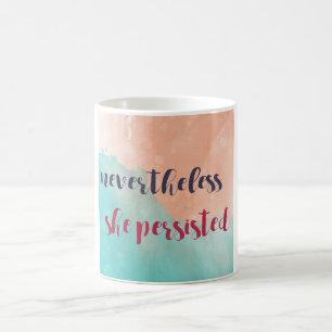 Ändå framhärdar hon den Elizabeth Warren muggen Kaffemugg