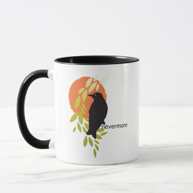 Ändå - Raven & Måne av Poe Mugg (Vänster)