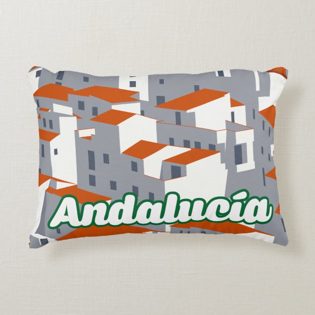 Andalucia 3 prydnadskudde (Framsidan)