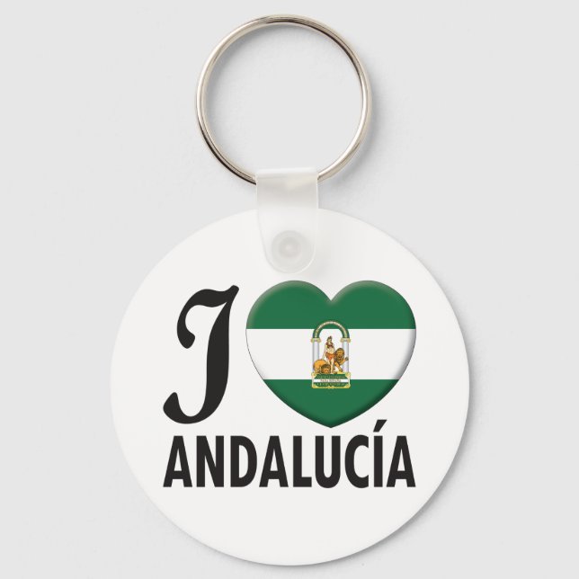 Andalucia Kärlek Nyckelring (Framsida)