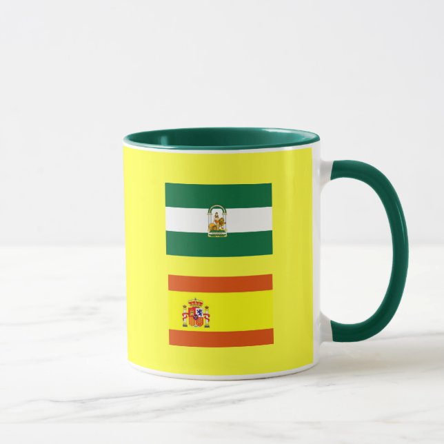 Andalucía Spanien kaffemugg (Höger)