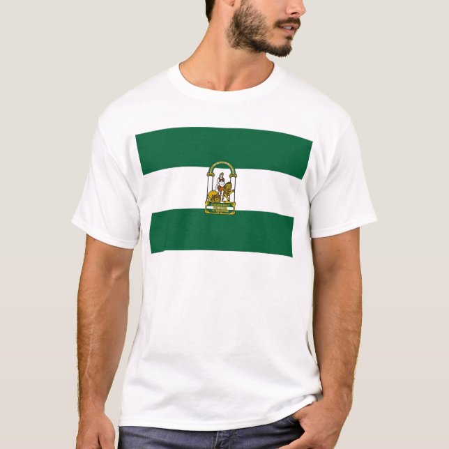 Andalucia Spanien Tee Shirt (Framsida)