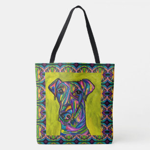 Andalucian Terrier Kärlek BG Tote Bag Tygkasse