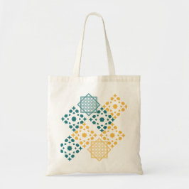 Andalusi Flow - A Touch of Al-Andalus Tote Bag Tygkasse