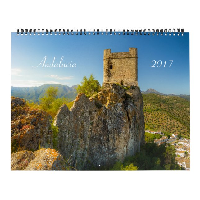 Andalusia Spanien kalender 2017 (Omslag)