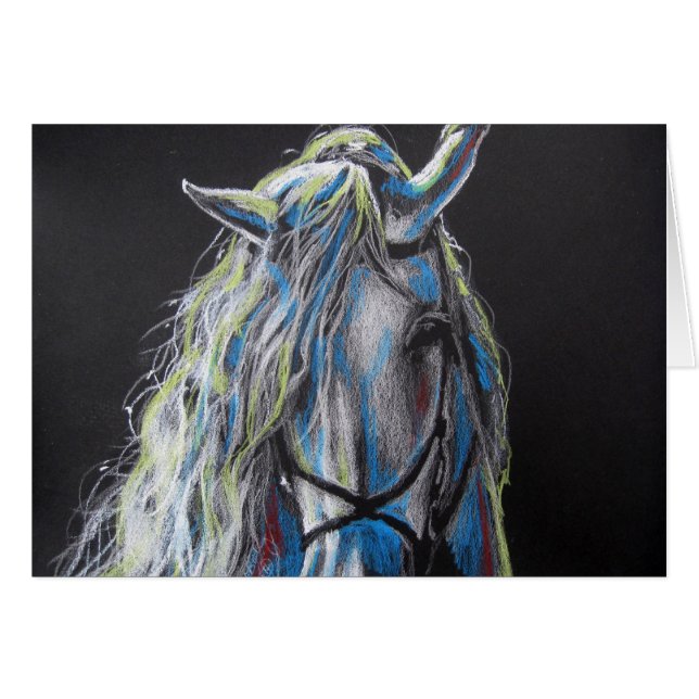 Andalusian Hälsningskort (Framsidan Horizontal)