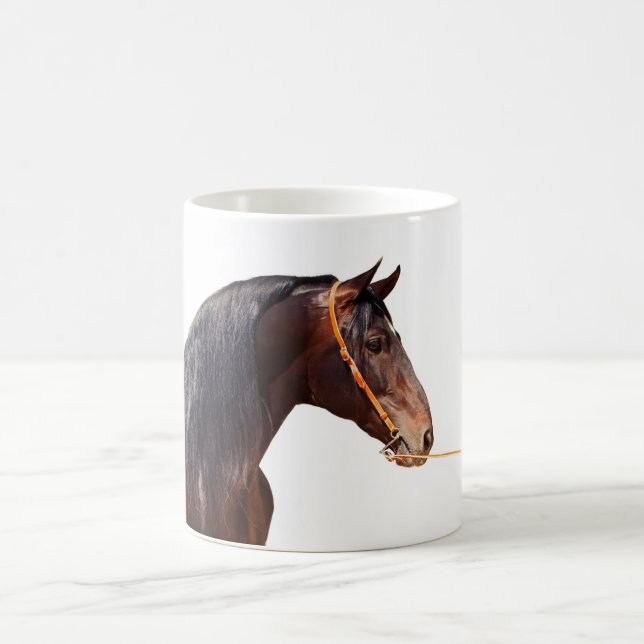 andalusian hingst på vit kaffemugg (Center)