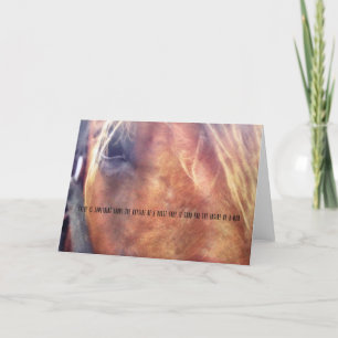 ANDALUSIAN ÖGA Greeting Card Tack Kort