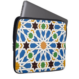 Andalusian Tiles 10 (Real Alcazar, Seville) Laptop Fodral