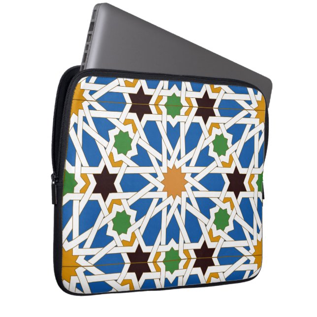 Andalusian Tiles 10 (Real Alcazar, Seville) Laptop Fodral (Framsidan Höger)