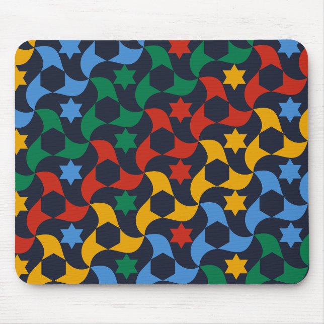 Andalusian Tiles 12 (Alhambra Palace, Granada) Musmatta (Framsidan)