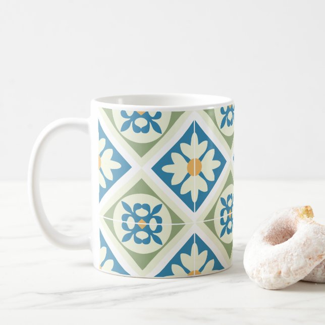 Andalusian Tiles 13 Kaffemugg (Med munk)