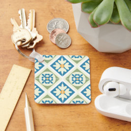 Andalusian Tiles 13 Nyckelring