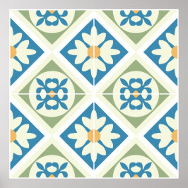 Andalusian Tiles 13 Poster