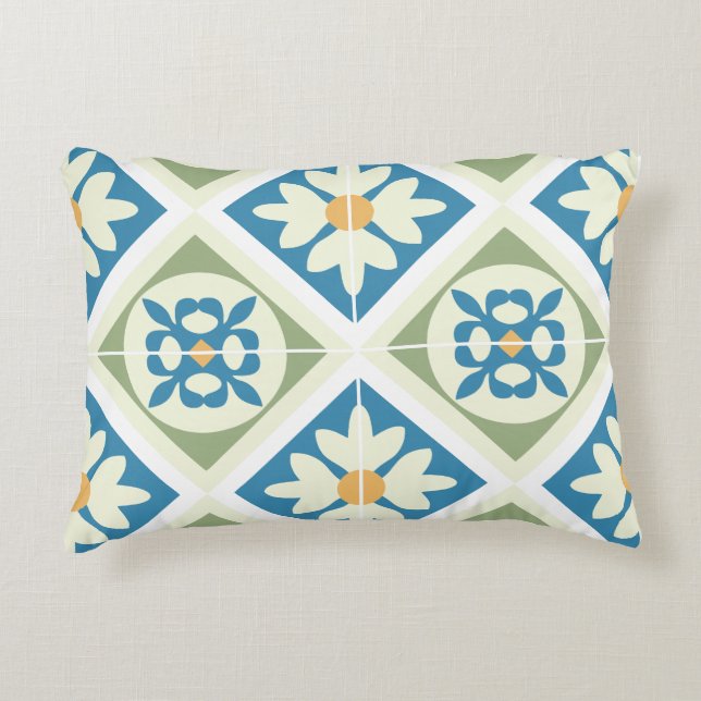 Andalusian Tiles 13 Prydnadskudde (Framsidan)