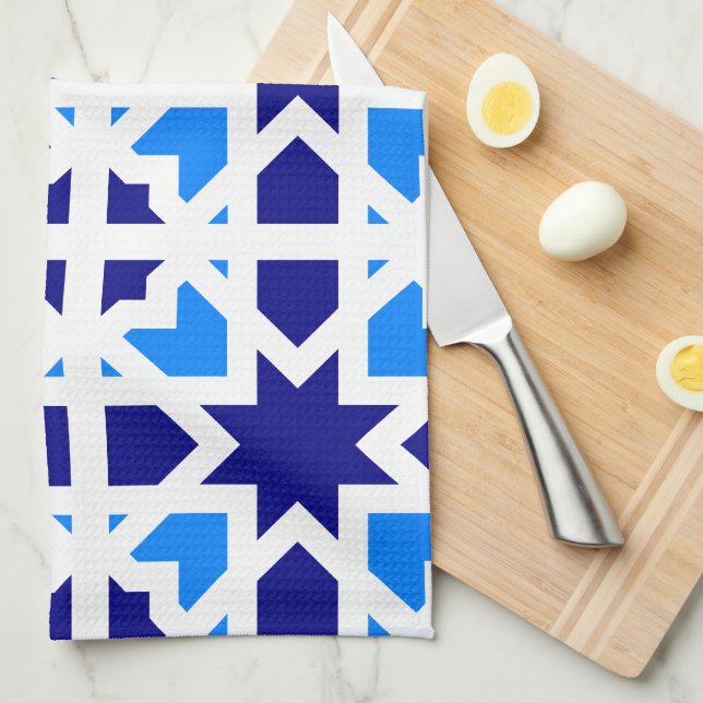 Andalusian Tiles 6 Kökshandduk (Vikt i Fjärdedel)