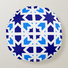 Andalusian Tiles 6 Rund Kudde