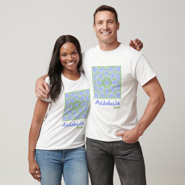 Andalusian Tiles 7 T Shirt (Unisex)