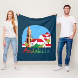 Andalusien 1 fleecefilt