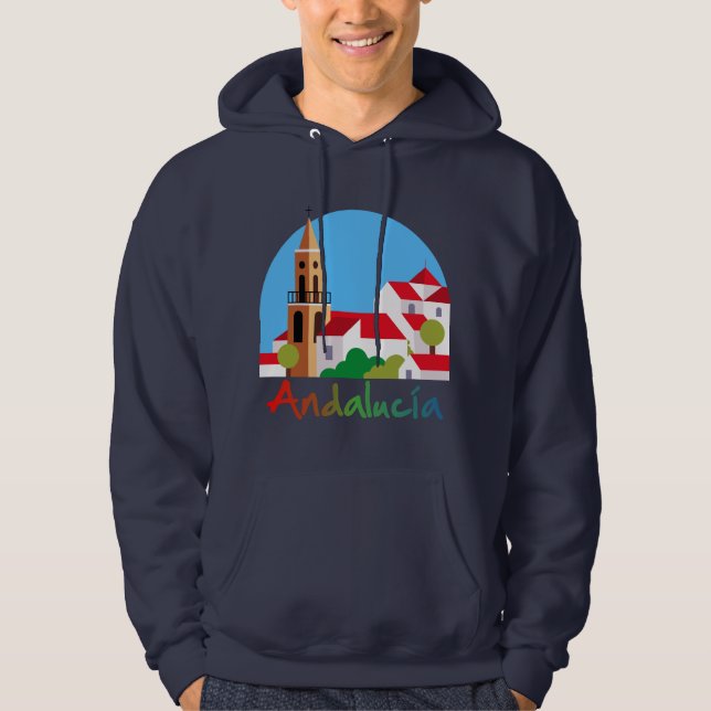 Andalusien 1 hoodie (Framsida)
