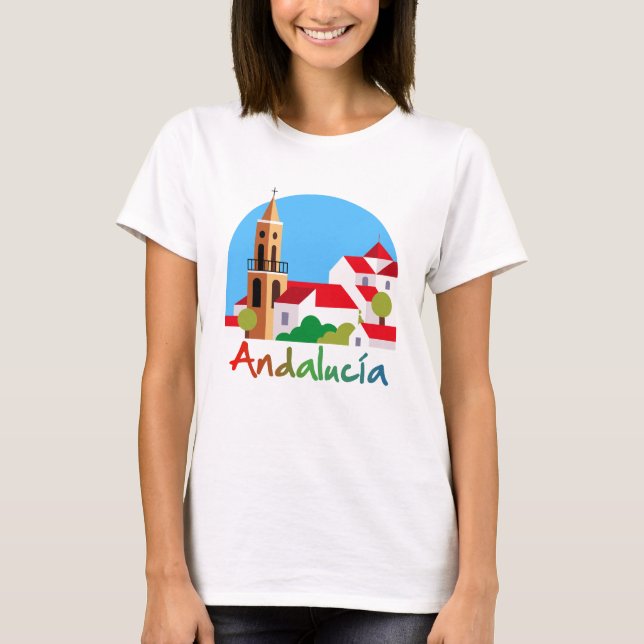 Andalusien 1 t shirt (Framsida)