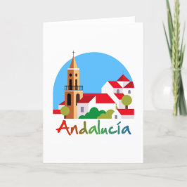 Andalusien 1 tack kort