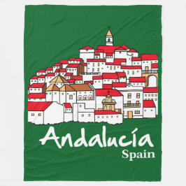 Andalusien 2 fleecefilt