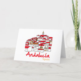 Andalusien 2 tack kort