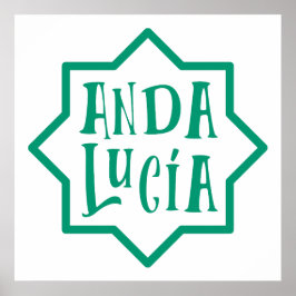 Andalusien 5 poster