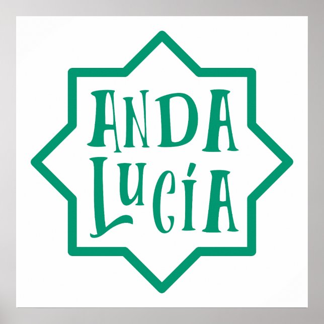 Andalusien 5 poster (Framsidan)