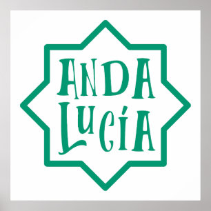 Andalusien 5 poster