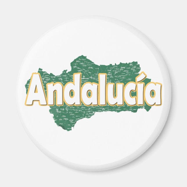 Andalusien Magnet (Framsidan)