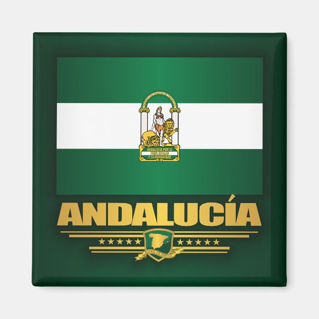 Andalusien Magnet (Framsidan)