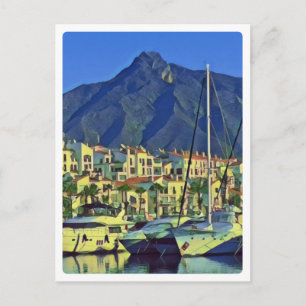 Andalusien - MARBELLA - panorama Vykort