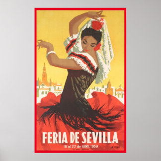 Andalusien, Seville Poster