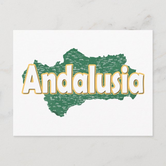 Andalusien Vykort (Framsida)