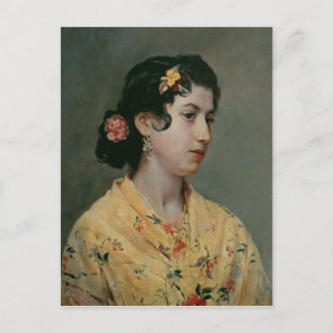 Andalusien Woman, 1898 Vykort