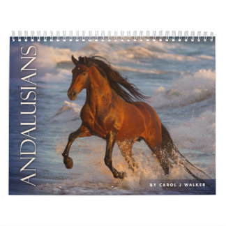 Andalusier efter Sång J Walker Horse Calendar Kalender